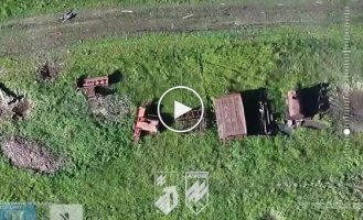 Дроны бригады Азов ликвидируют российскую пехоту на Торецком направлении