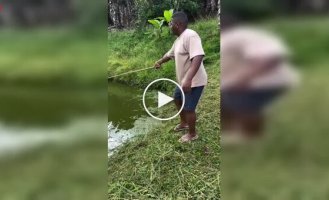 Невдалий улов і незаплановане купання