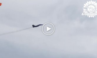 MiG-29 crew destroys crossing in occupied Vasilyevka in Zaporozhye with precise GBU-62 bomb