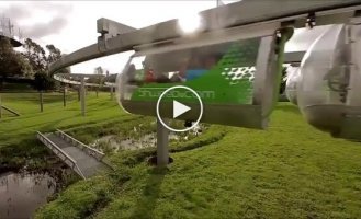 Необычный монорельс в Новой Зеландии