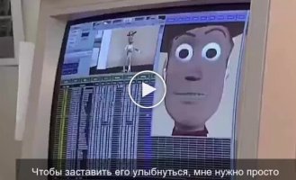 How Woody was brought to life in *Toy Story*