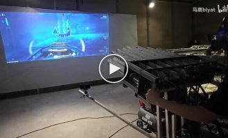 Китайский геймер собрал установку для морских сражений