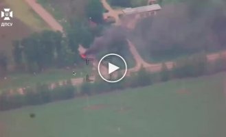 Border guards destroyed 9 vehicles, communication antennas, a field warehouse with ammunition, 8 positions and 4 enemy shelters