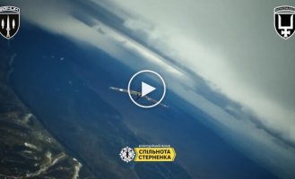 Soldiers of the 53rd separate separate brigade destroyed 4 reconnaissance UAVs of the ZALA type and 1 Supercam in the sky over the Limansky district