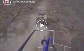 Воины 5 ОШБр уничтожили вражескую бронетехнику, укрепленные позиции и ликвидировали пехоту противника