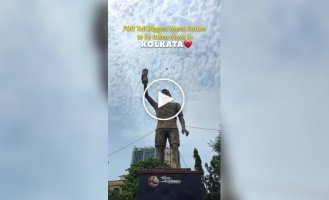 В Индии снесут 21-метровую статую Месси