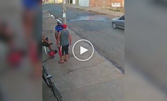 Man saved the life of a cyclist
