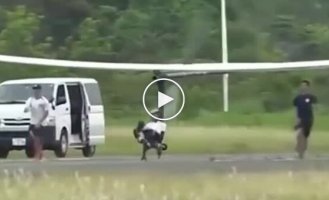 Самолет с педалями