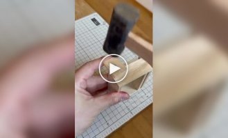 Автомат для зубочисток из дерева
