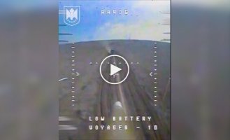 Дронари полка Рарог сожгли вражескую САУ Мста-С