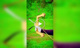 Грозное оружие из подручных материалов