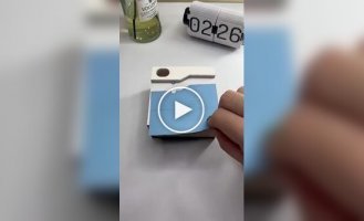 Unusual tear-off notepad