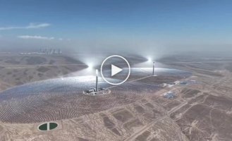World's first powerful mirror-solar power station launched in China