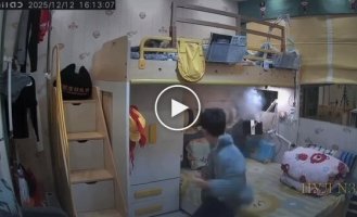 A boy's tablet smoked and almost burst into flames