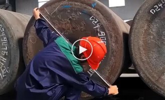 Как рождаются гиганты: Производство 50-тонного гребного вала