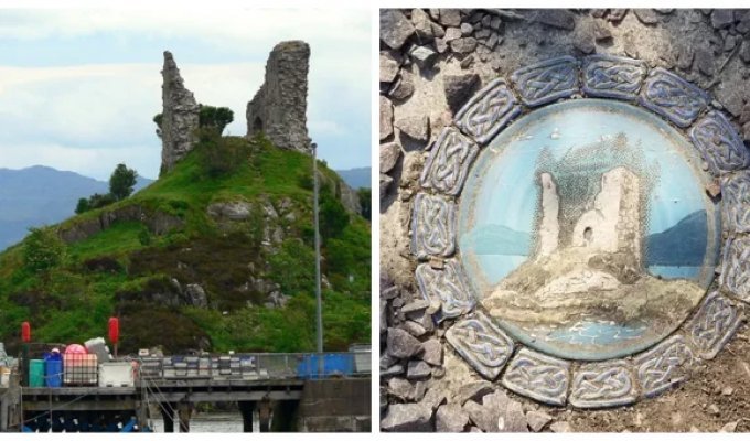 Kaistel Maol: a ruined Viking citadel on the Isle of Skye (11 photos + 1 video)
