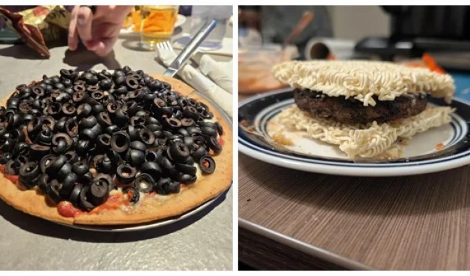 18 dishes demonstrating the triumph of hunger over taste (19 photos)