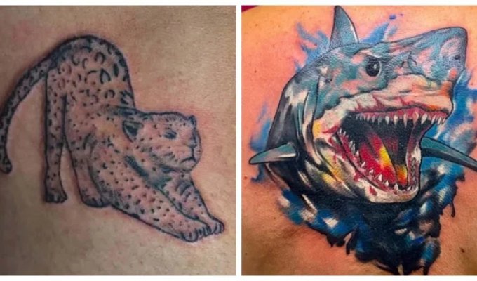 22 tattoos that kill faith in humanity (23 photos)