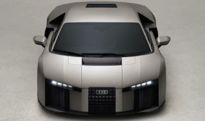 Повернення «Чотирьох кілець» у вищу лігу: Audi представила божевільний 1001-сильний гіперкар Nuvolari (4 фото)