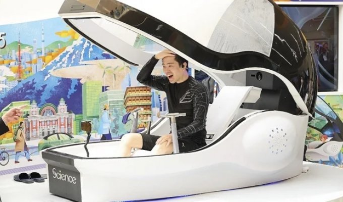 Стиральная машина для людей (3 фото + 1 видео)