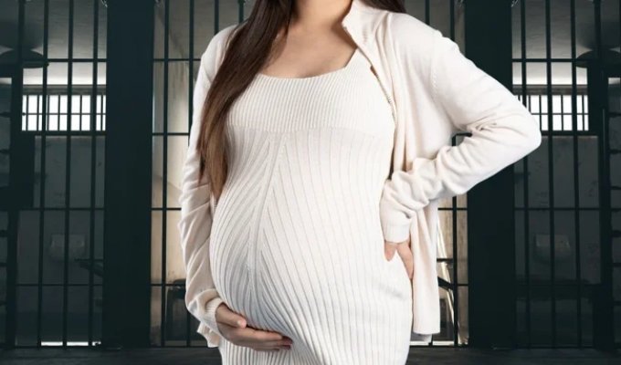 In China, a woman gave birth to three children to avoid prison (3 photos)