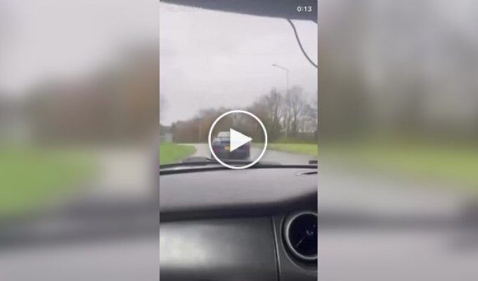 It looks like someone got behind the wheel of a Porsche for the first time