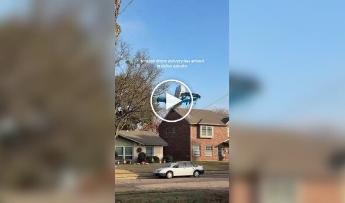 Amazon launched package delivery by drones