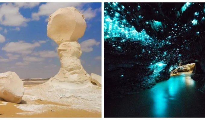 12 of the most bizarre creations of nature that will amaze even the most seasoned traveler (13 photos)