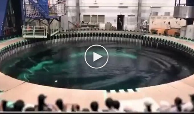 A giant Japanese tank that creates storms on command