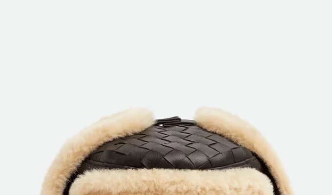 Шапка-вушанка від Bottega Veneta (7 фото)