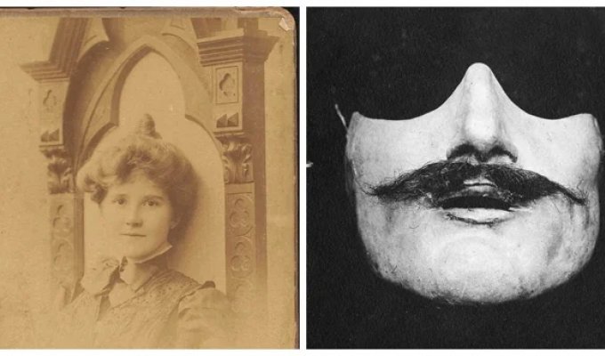 Анна Коулман Ледд та її маски для зламаних осіб (12 фото + 1 відео)