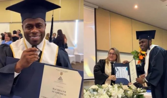 Футболист, трижды становившийся чемпионом своей страны, окончил школу в 41 год (5 фото)