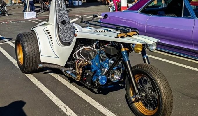 Cobra Trike: три колеса та автомобільний V8 (5 фото)