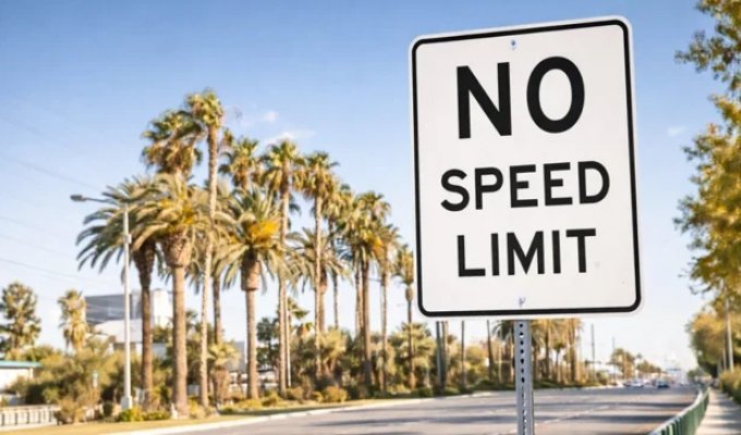 The US wants to make roads without speed limits (1) (Photo)
