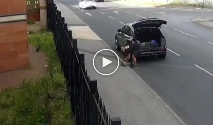 Men brightened up their minutes waiting for their wives in a shopping center
