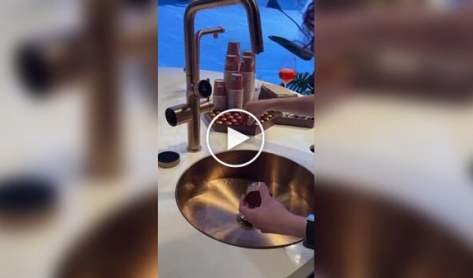 A mixer that brews coffee