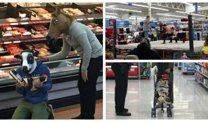 30 божевільних знімків із американського супермаркету Walmart (31 фото)