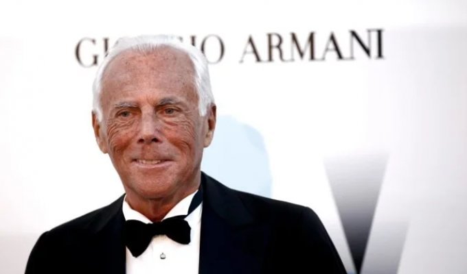 Famous fashion designer Giorgio Armani has died in Italy (3 photos)