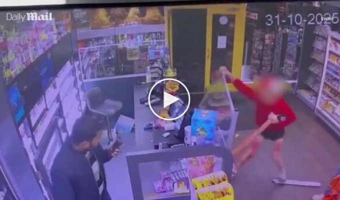 The unluckiest shop owner: his shop has been robbed more than 100 times since opening.