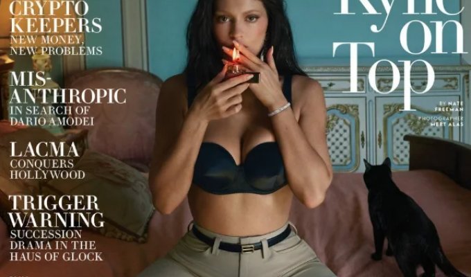 Новая съемка Кайли Дженнер для Vanity Fair (17 фото)