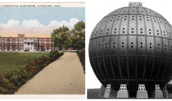 Dr. Cunningham's Delusion and His Steel Sanatorium (10 photos)