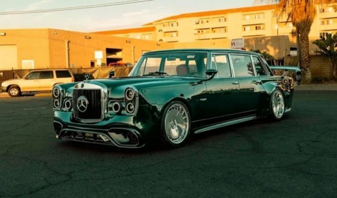 American tuners crossed a Mercedes-Benz 600 and a fresh S63 (10 photos)