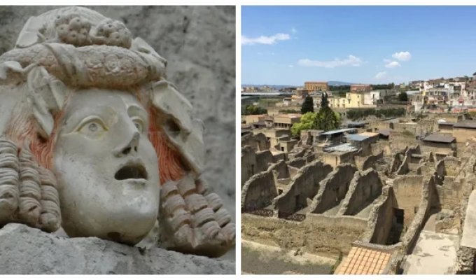 Геркуланум: помпезний сусід Помпей (14 фото + 1 відео)