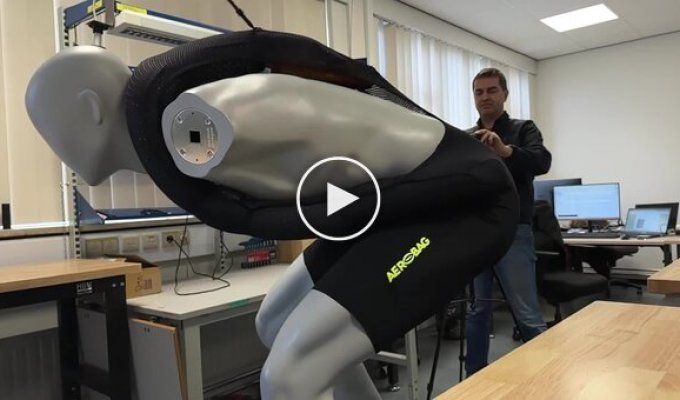 У Бельгії розробили подушку безпеки для велосипедистів