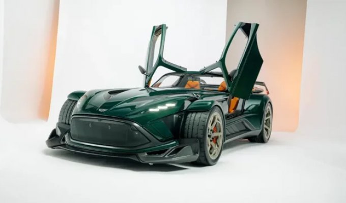 Нидерландская Donkervoort представила свой самый экстремальный спорткар (10 фото)