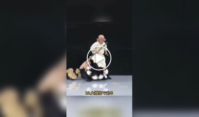 Японские телешоу умели удивлять задолго до появления нейросетей