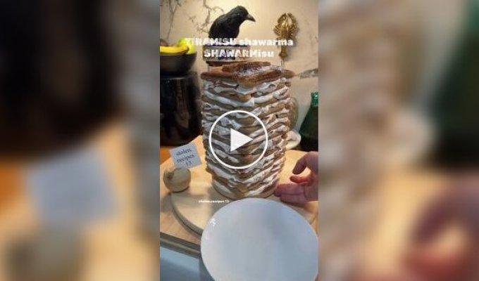 Shavermis from Italian pastry chefs