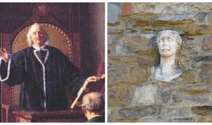 The Florentine legend of Bertha's head, cursed by the burned alchemist (7 photos)