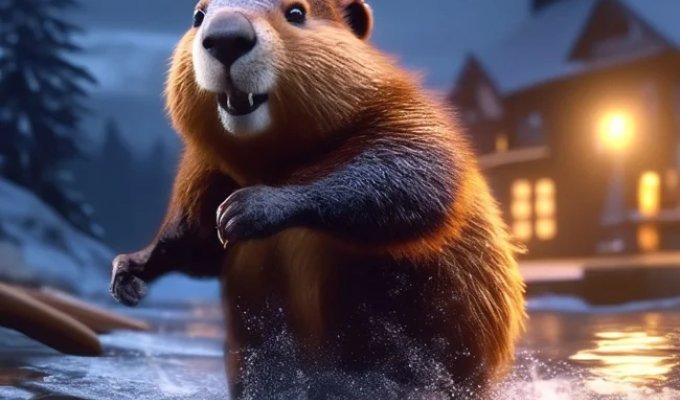 Beaver, Bitch! (4 photos + 1 video)