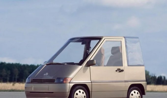 Ультракомпактный пионер: история концепта Mercedes-Benz NAFA (6 фото + видео)